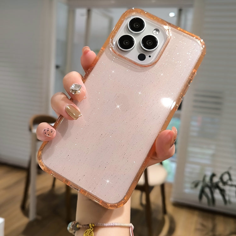 For iPhone 16 Plus Glitter Powder TPU Hybrid PC Phone Case(Purple) - free shipping - PMC TechLife - Order now!