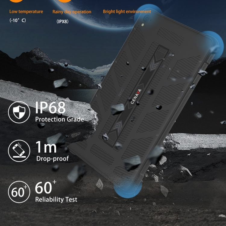 CENAVA A868T IP68 Rugged Tablet PC, 6GB+128GB, 8.68 inch Android 13 MT8788 Octa Core, 4G Network(EU Plug) - free shipping - PMC Jewellery - Order now!