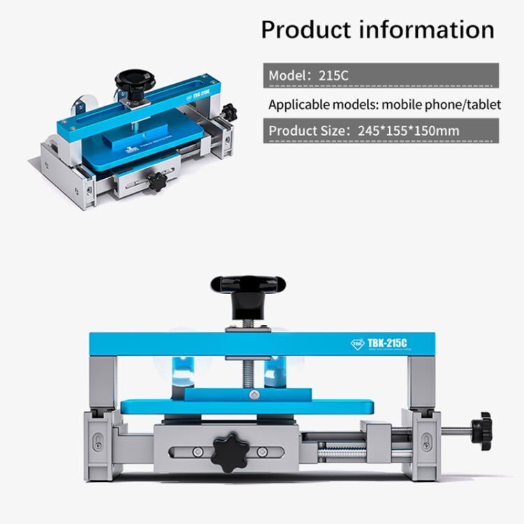 TBK-215C Middle Frame Deformation + Screen Pressure Holding + Bending Correction Repair Fixture - free shipping - PMC TechLife - Order now!