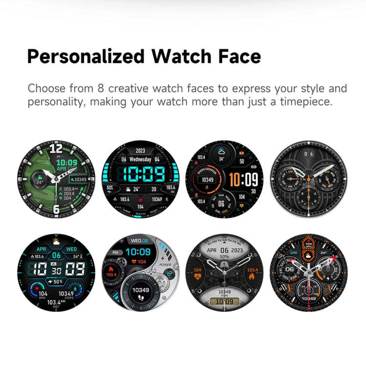 LEMFO Z1 1.43 inch AMOLED Screen Smart Watch, 4G Network Android 8.1 2GB+16GB, Eurasian Version(Black) - free shipping - PMC TechLife - Order now!