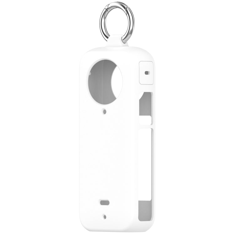 For Insta 360 X4 Portable Silicone Protective Case(White) - Case & Bags by PMC TechLife | Online Shopping South Africa | PMC TechLife | Buy Now Pay Later Mobicred