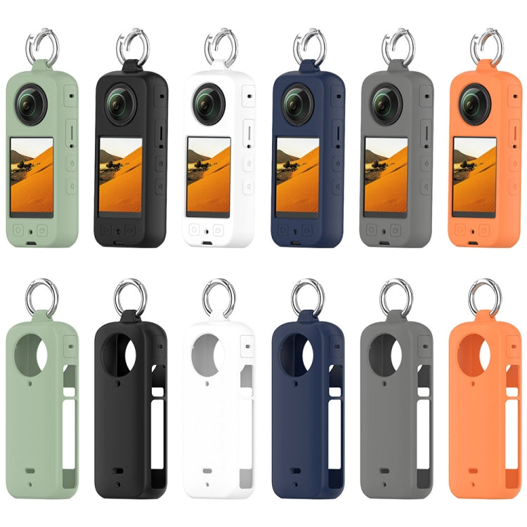 For Insta 360 X4 Portable Silicone Protective Case(Ice Green) - Case & Bags by PMC TechLife | Online Shopping South Africa | PMC TechLife | Buy Now Pay Later Mobicred