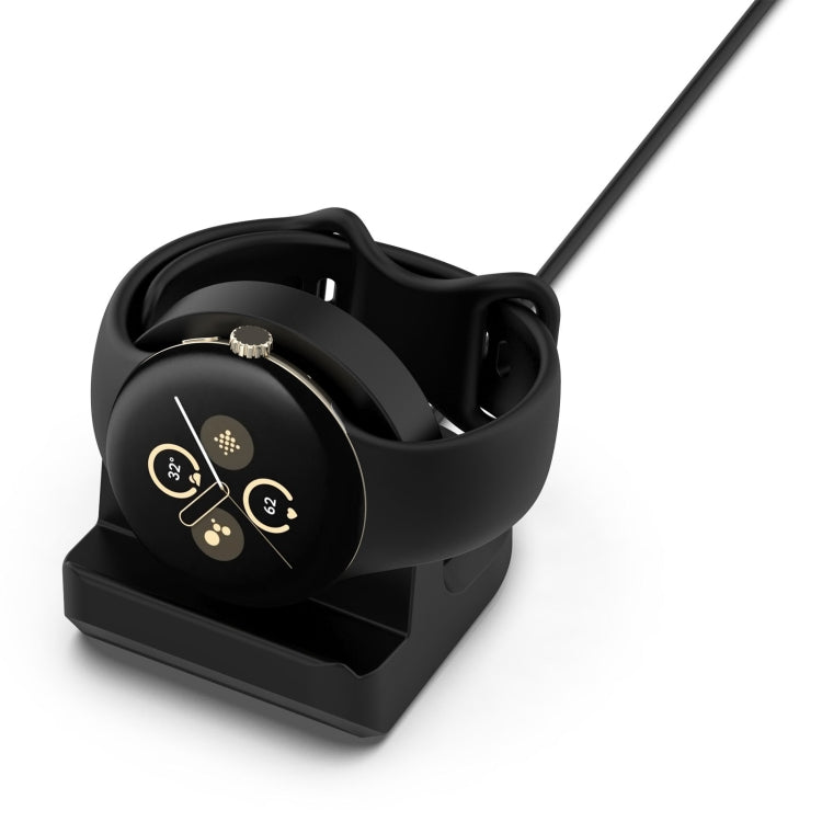 For Fitbit Ace LTE Smart Watch Silicone Charging Bracket(Black) - Charger by PMC TechLife | Online Shopping South Africa | PMC TechLife | Buy Now Pay Later Mobicred