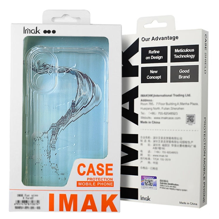 For Google Pixel 9 / Pixel 9 Pro IMAK Space Shield PC + TPU Airbag Shockproof Phone Case(Transparent) - Google Cases by imak | Online Shopping South Africa | PMC TechLife | Buy Now Pay Later Mobicred
