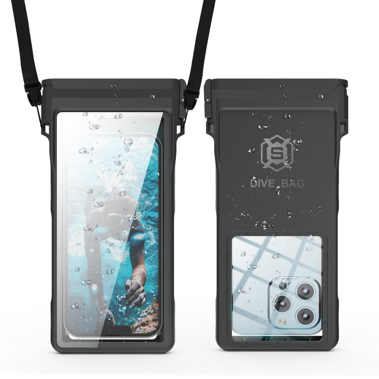 RedPepper 15m Depth Waterproof Phone Diving Pouch with Suction Cup(Black) - free shipping - PMC Jewellery - Order now!