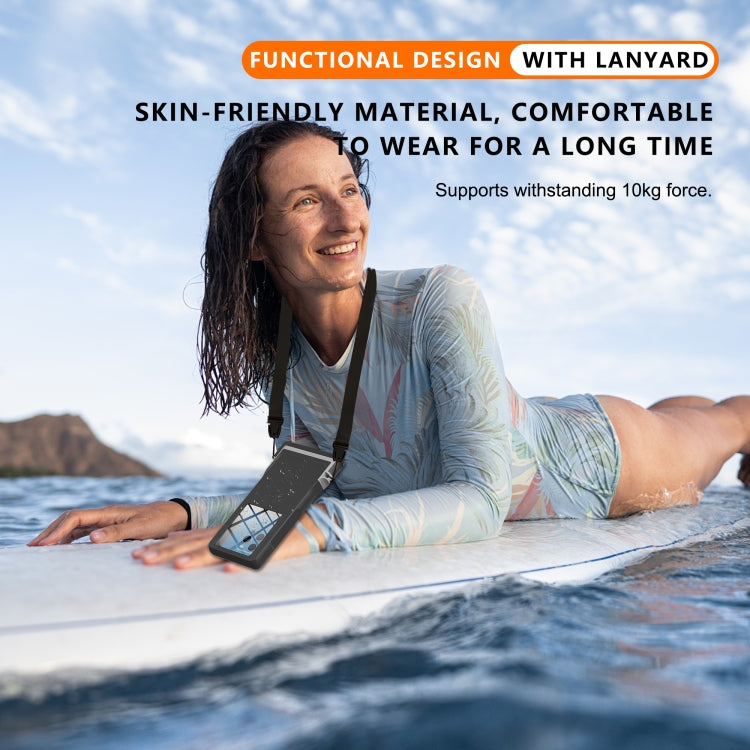 RedPepper 15m Depth Waterproof Phone Diving Pouch with Suction Cup(Black) - free shipping - PMC Jewellery - Order now!