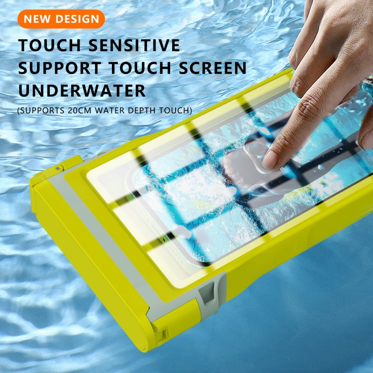RedPepper 15m Depth Waterproof Phone Diving Pouch with Suction Cup(Yellow) - free shipping - PMC Jewellery - Order now!