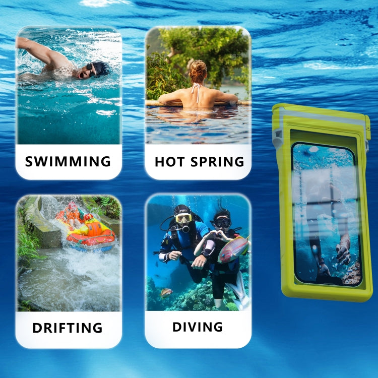 RedPepper 15m Depth Waterproof Phone Diving Pouch with Suction Cup(Yellow) - free shipping - PMC Jewellery - Order now!
