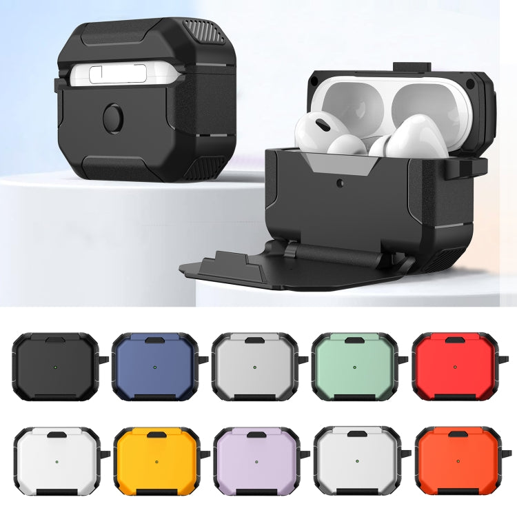 For AirPods 3 Phone Holder Design Earbuds Box Protective Case(Grey) - free shipping - PMC Jewellery - Order now!