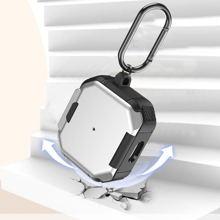 For AirPods Pro 2 Phone Holder Design Earbuds Box Protective Case(White) - For AirPods Pro by PMC Jewellery | Online Shopping South Africa | PMC Jewellery | Buy Now Pay Later Mobicred