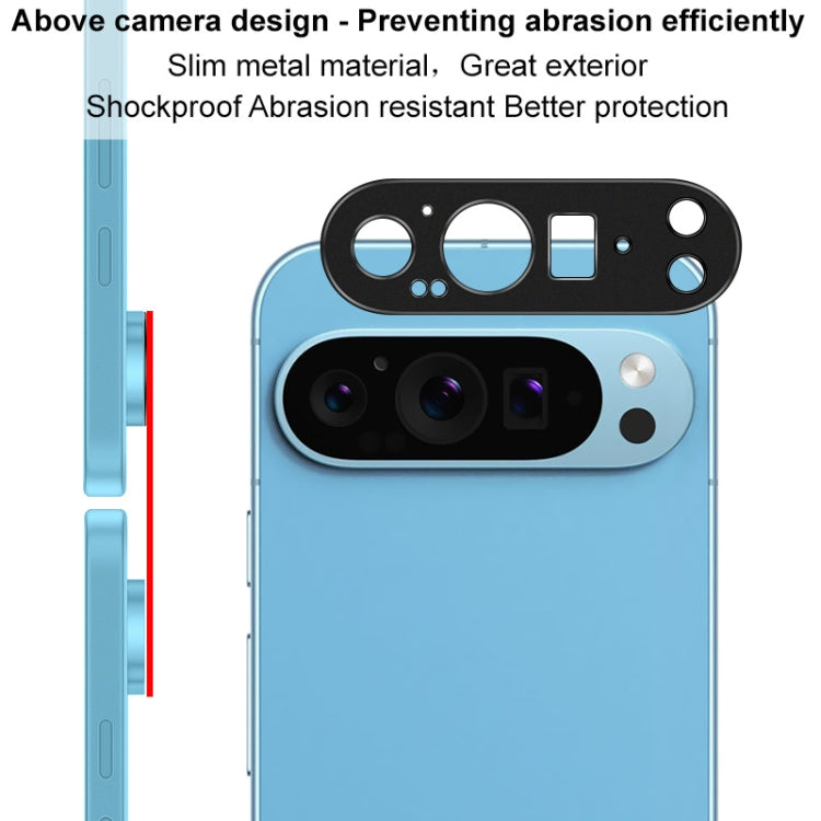 For Google Pixel 9 Pro IMAK Metal Camera Lens Protector Cover - Other by imak | Online Shopping South Africa | PMC TechLife | Buy Now Pay Later Mobicred