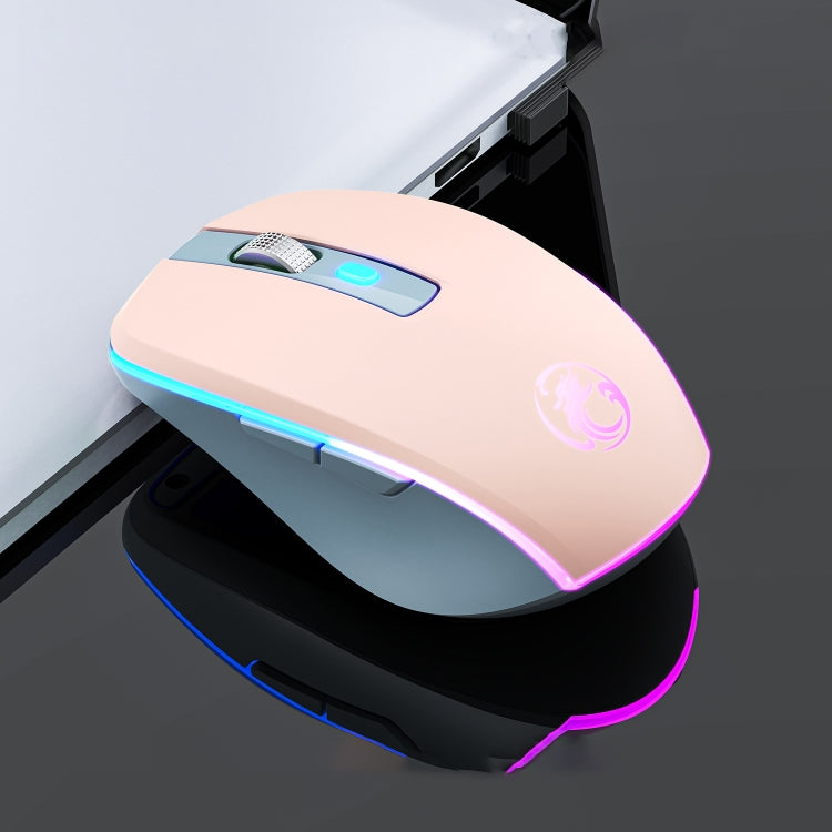 iMICE G903 Bluetooth Dual Mode 6-key Silent Wireless Gaming Mouse(Pink) - free shipping - PMC Jewellery - Order now!