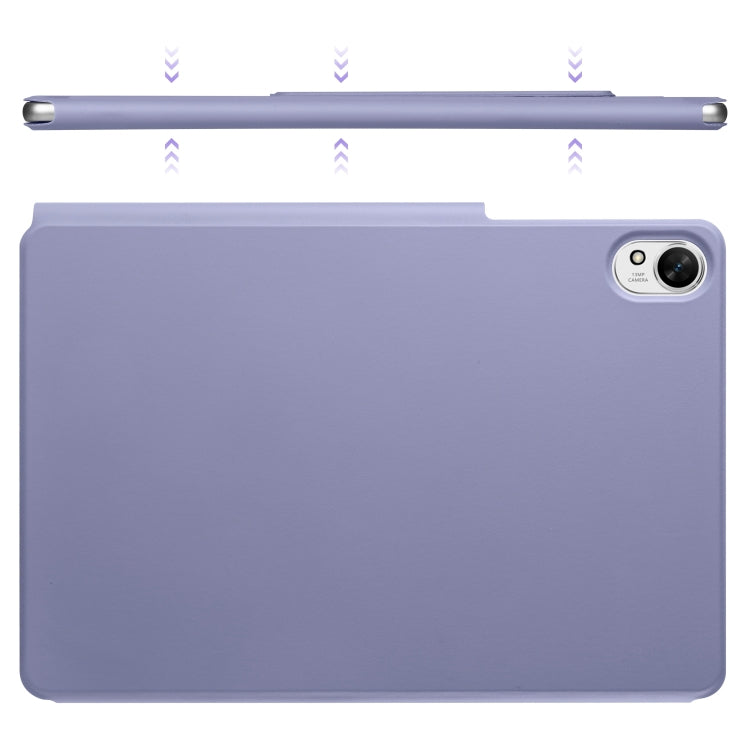 For Huawei MatePad 11.5 / 11.5S Fixed Buckle Magnetic Deformation Leather Tablet Case(Lavender Purple) - Huawei by PMC TechLife | Online Shopping South Africa | PMC TechLife | Buy Now Pay Later Mobicred