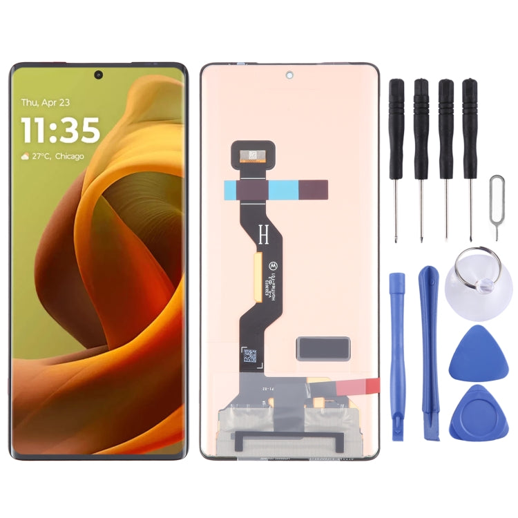 For Motorola S50 Neo Original P-OLED LCD Screen with Digitizer Full Assembly - free shipping - PMC TechLife - Order now!