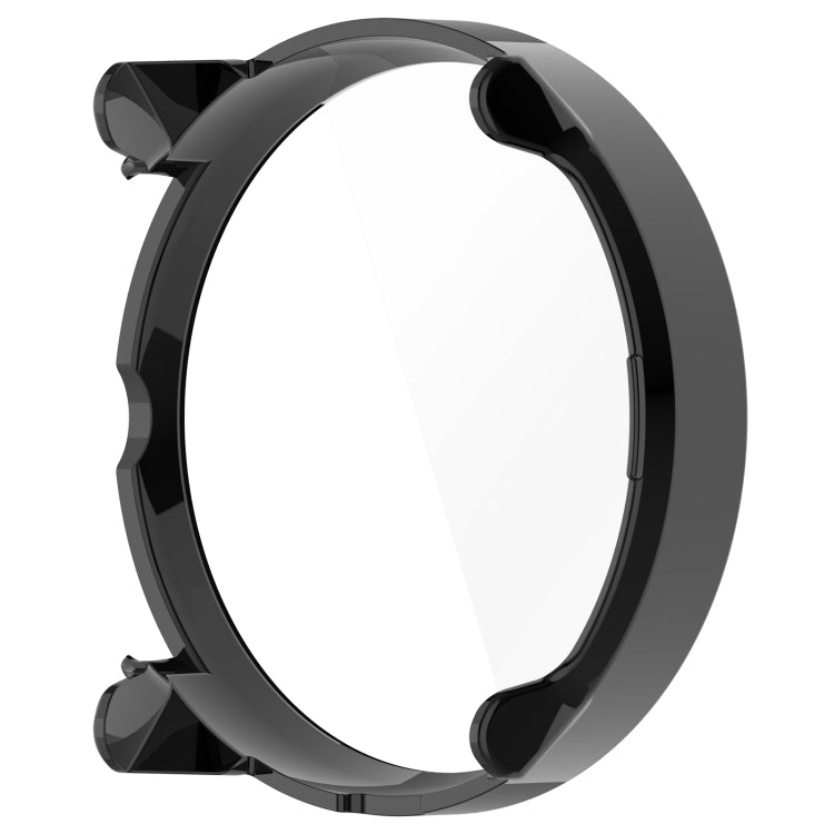 For Suunto Race S PC + Tempered Glass Film Integrated Watch Protective Case(Black) - Watch Case by PMC TechLife | Online Shopping South Africa | PMC TechLife | Buy Now Pay Later Mobicred