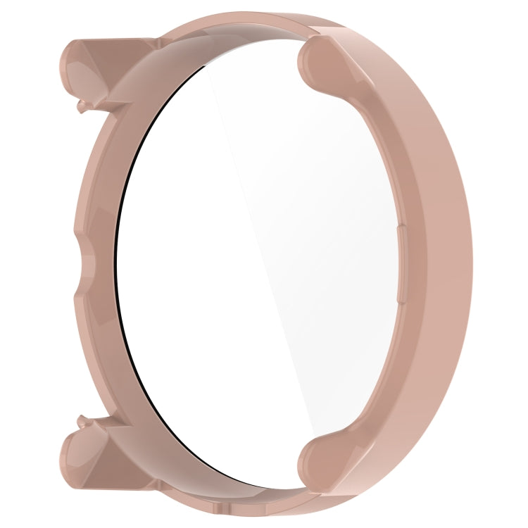 For Suunto Race S PC + Tempered Glass Film Integrated Watch Protective Case(Pink) - Watch Case by PMC TechLife | Online Shopping South Africa | PMC TechLife | Buy Now Pay Later Mobicred