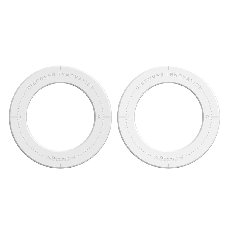 2pcs NILLKIN NKL12 Magnetic Ring Ultra(White) - free shipping - PMC Jewellery - Order now!