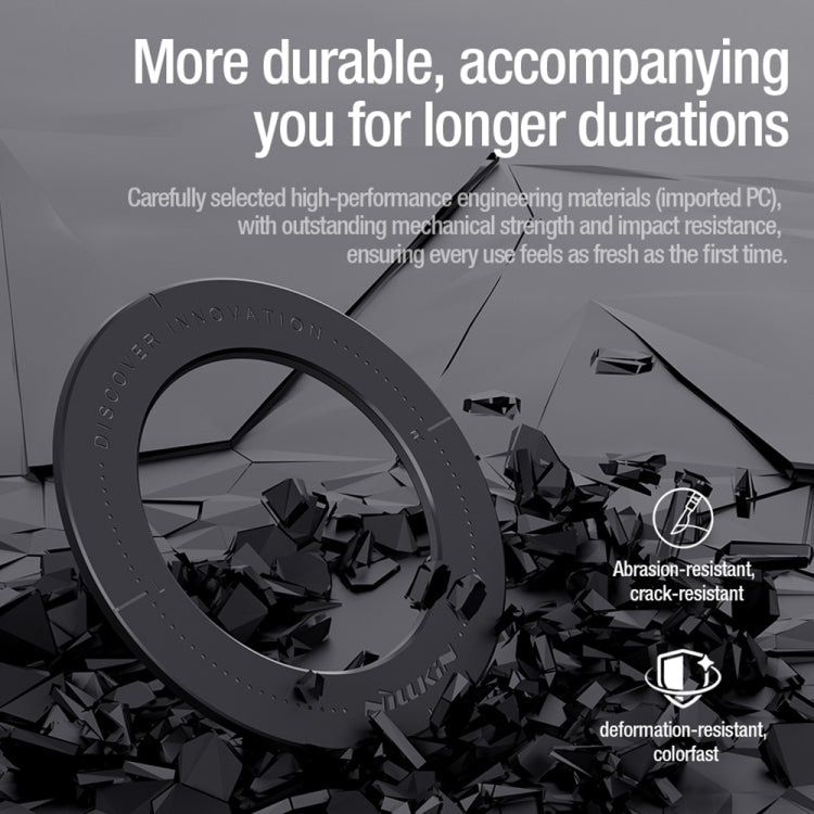 2pcs NILLKIN NKL12 Magnetic Ring Ultra(White) - free shipping - PMC Jewellery - Order now!