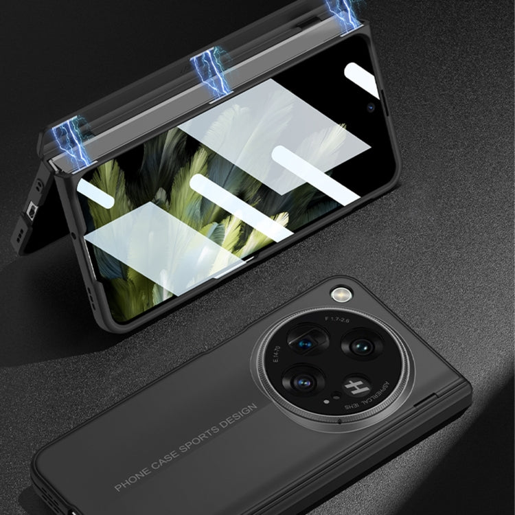 For OnePlus Open GKK Integrated Magnetic Blade Ultra-thin Full Coverage Phone Case(Grey) - free shipping - PMC Jewellery - Order now!