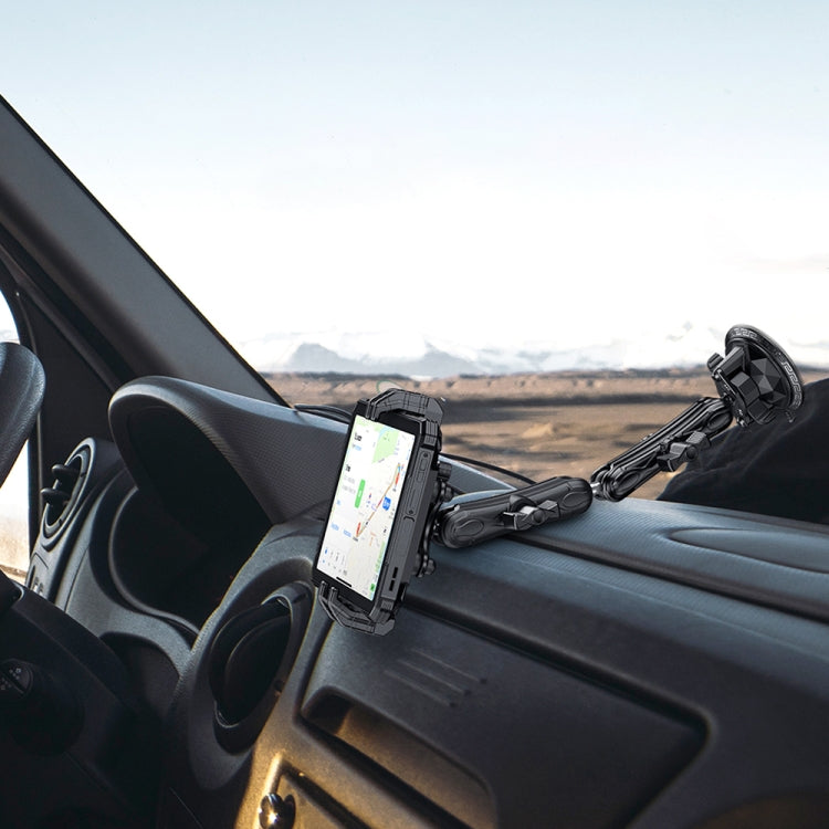 Ulefone UAN02 Armor Mount Max Car Phone Tablet Holder(Black) - free shipping - PMC Jewellery - Order now!