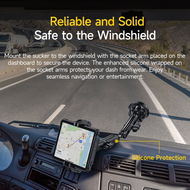 Ulefone UAN02 Armor Mount Max Car Phone Tablet Holder(Black) - free shipping - PMC Jewellery - Order now!