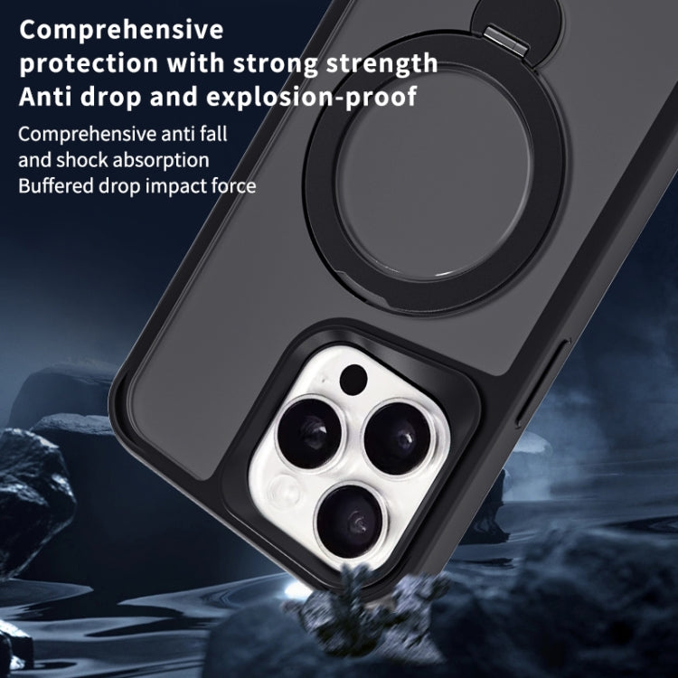 For iPhone 16 Plus Invisible Fulcrum Holder MagSafe Phone Case(Coffee) - free shipping - PMC TechLife - Order now!