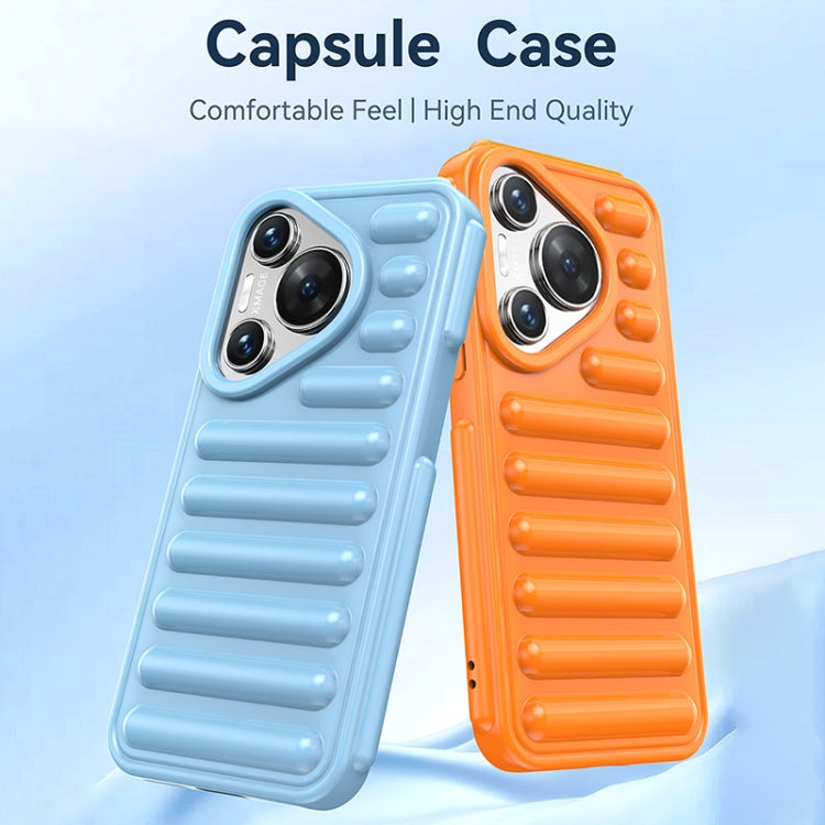For Huawei Pura 70 Ultra Capsule Series Candy Color TPU Phone Case(Transparent) - free shipping - PMC Jewellery - Order now!