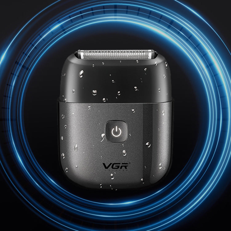 VGR V-340 5W USB Mini Portable Reciprocating Electric Shaver(Black) - free shipping - PMC TechLife - Order now!