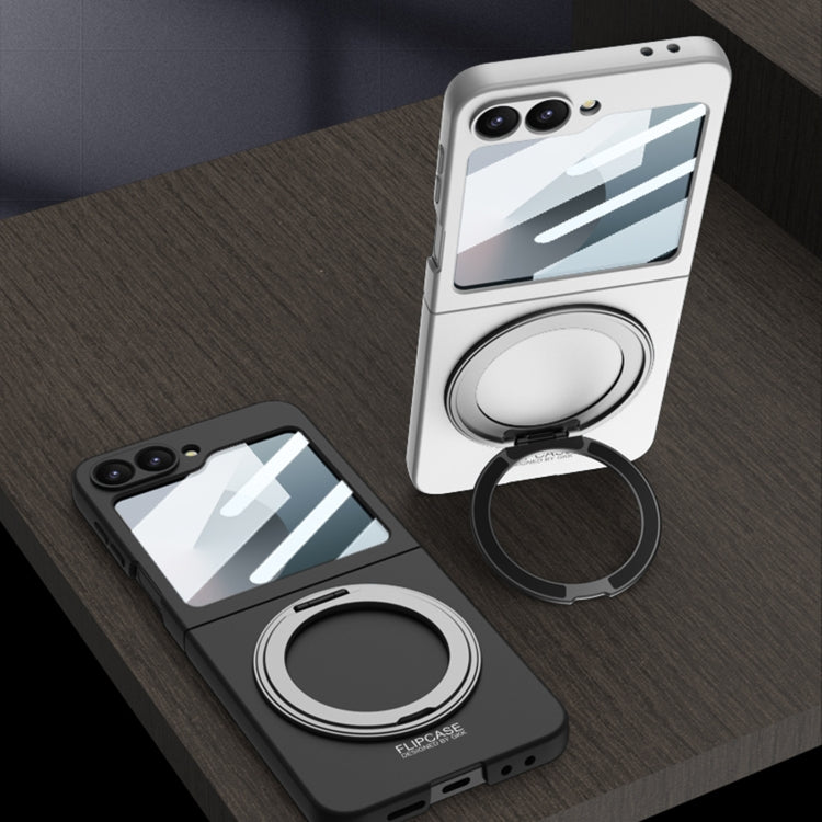For Samsung Galaxy Z Flip6 / Flip7 FE GKK Integrated Ultra-thin MagSafe Phone Case with Ring Holder(Black) - free shipping - PMC Jewellery - Order now!