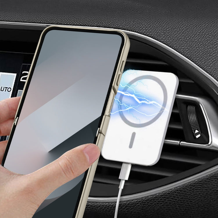 For Samsung Galaxy Z Flip6 / Flip7 FE GKK Integrated Ultra-thin MagSafe Phone Case with Ring Holder(Black) - free shipping - PMC Jewellery - Order now!