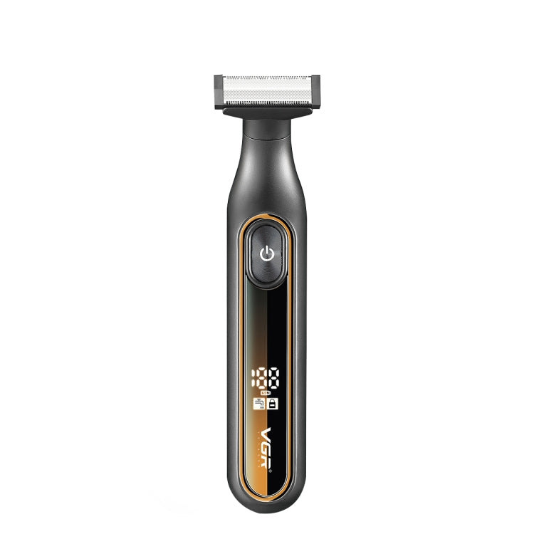 VGR V-360 5W USB Digital Display Electric T-shaped Shaver(Yellow) - free shipping - PMC TechLife - Order now!