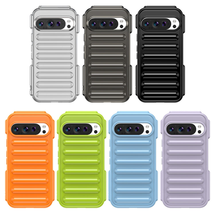 For Google Pixel 9 Capsule Series Candy Color TPU Phone Case(Orange) - Google Cases by PMC TechLife | Online Shopping South Africa | PMC TechLife | Buy Now Pay Later Mobicred