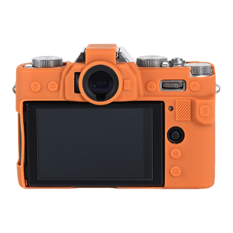 For FUJIFILM X-T30 II Soft Silicone Protective Case(Orange) - Protective Case by PMC TechLife | Online Shopping South Africa | PMC TechLife | Buy Now Pay Later Mobicred