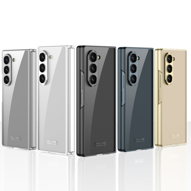 For Samsung Galaxy Z Fold6 GKK Integrated Electroplating Phantom Full Coverage Phone Case(Black) - free shipping - PMC Jewellery - Order now!