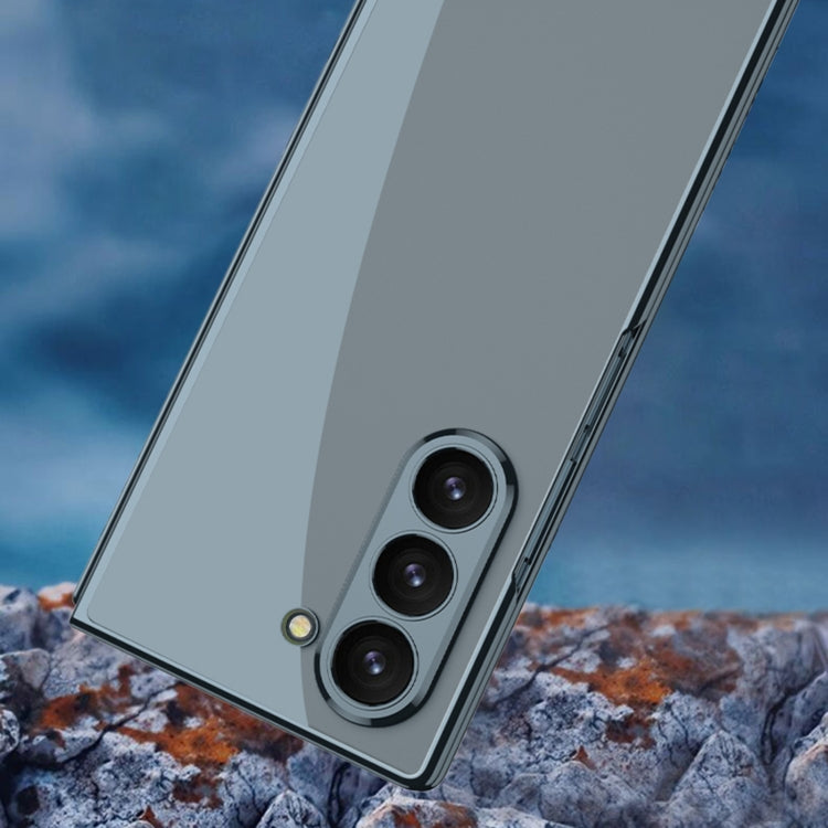 For Samsung Galaxy Z Fold6 GKK Integrated Electroplating Phantom Full Coverage Phone Case(Black) - free shipping - PMC Jewellery - Order now!