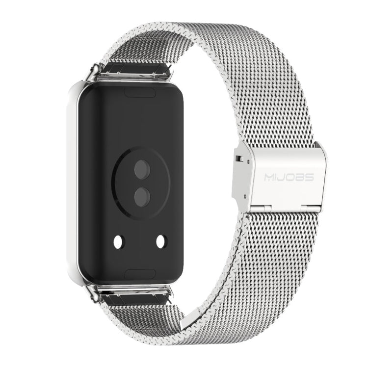 For Honor Band 10 / 9 MIJOBS Milan Buckle Stainless Steel Watch Band(Silver) - free shipping - PMc TechLife - Order now!