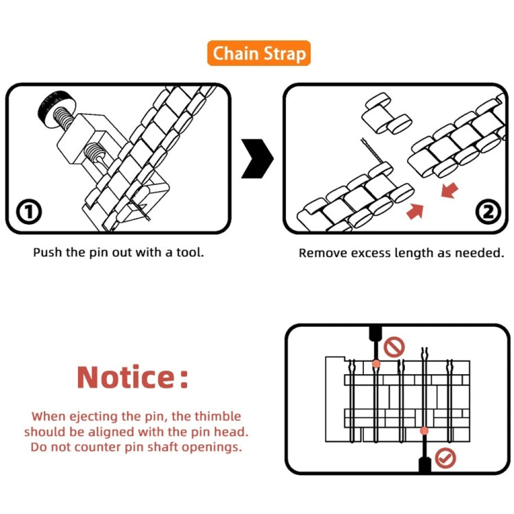 For Honor Band 10 / 9 MIJOBS Three-Beads Stainless Steel Watch Band(Rose Gold) - free shipping - PMc TechLife - Order now!