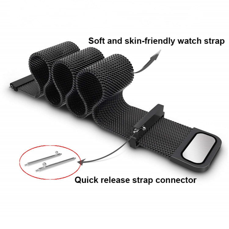 For Garmin Lily 2 14mm Milan Stainless Steel Watch Band(Vintage Gold) - free shipping - PMc TechLife - Order now!