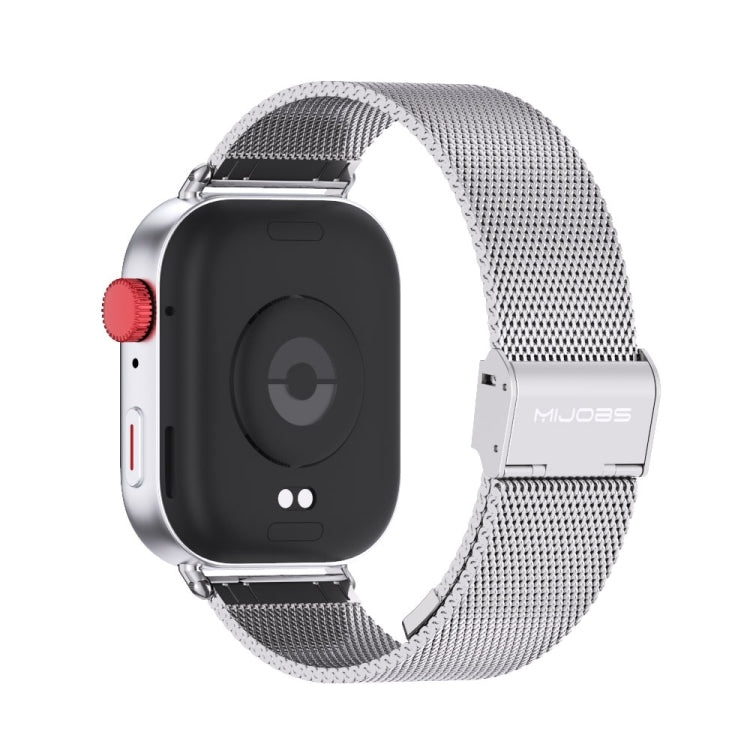 For Huawei Watch Fit3 MIJOBS Milan Buckle Stainless Steel Watch Band(Silver) - free shipping - PMc TechLife - Order now!