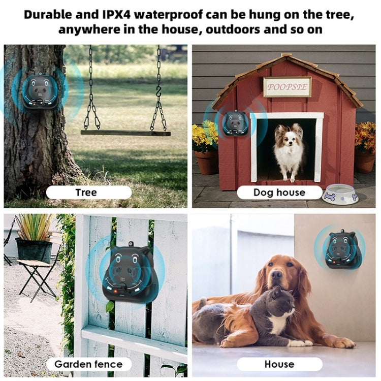 K8 Ultrasonic Bark Stopper Dog Training Device(Grey) - Training Aids by PMC TechLife | Online Shopping South Africa | PMC TechLife | Buy Now Pay Later Mobicred