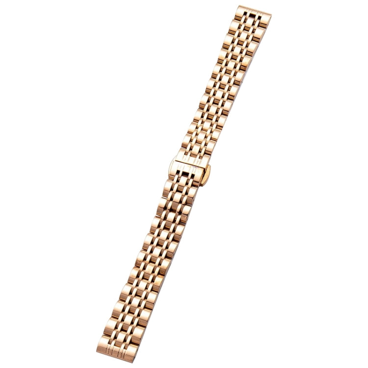 For Garmin Lily 2 Seven-beads 14mm Stainless Steel Watch Band(Rose Gold) - free shipping - PMc TechLife - Order now!