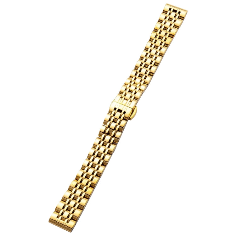 For Garmin Lily 2 Seven-beads 14mm Stainless Steel Watch Band(Gold) - free shipping - PMc TechLife - Order now!