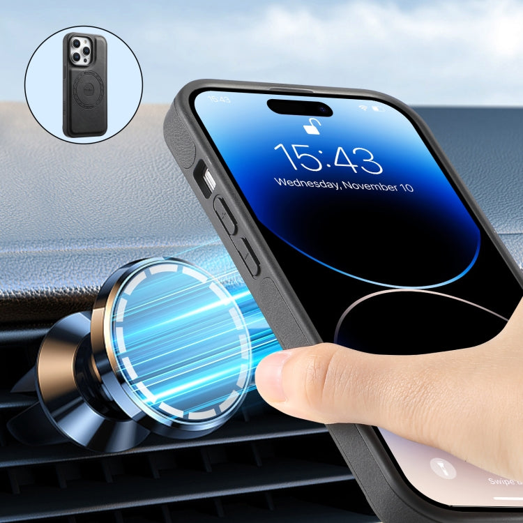 For iPhone 16 Denior A13 Skin Feel MagSafe Phone Case(Black) - free shipping - PMC TechLife - Order now!