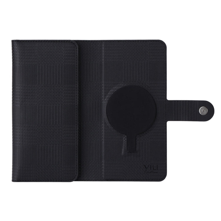 For Samsung Galaxy S24+ 5G ViLi GHA-C Series RFID MagSafe Magnetic Flip Leather Phone Case(Black) - free shipping - PMC Jewellery - Order now!