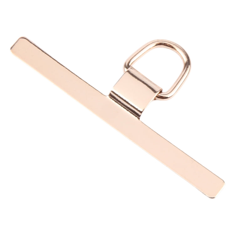 T-shape Metal Mobile Phone Lanyard Fixing Gasket(Gold) - free shipping - PMc TechLife - Order now!
