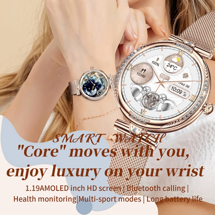 NX17 Pro 1.19 inch AMOLED Screen Silicone Strap Smart Watch, Support Health Monitoring / Bluetooth Call(Silver) - Smart Watches by PMC TechLife | Online Shopping South Africa | PMC TechLife | Buy Now Pay Later Mobicred