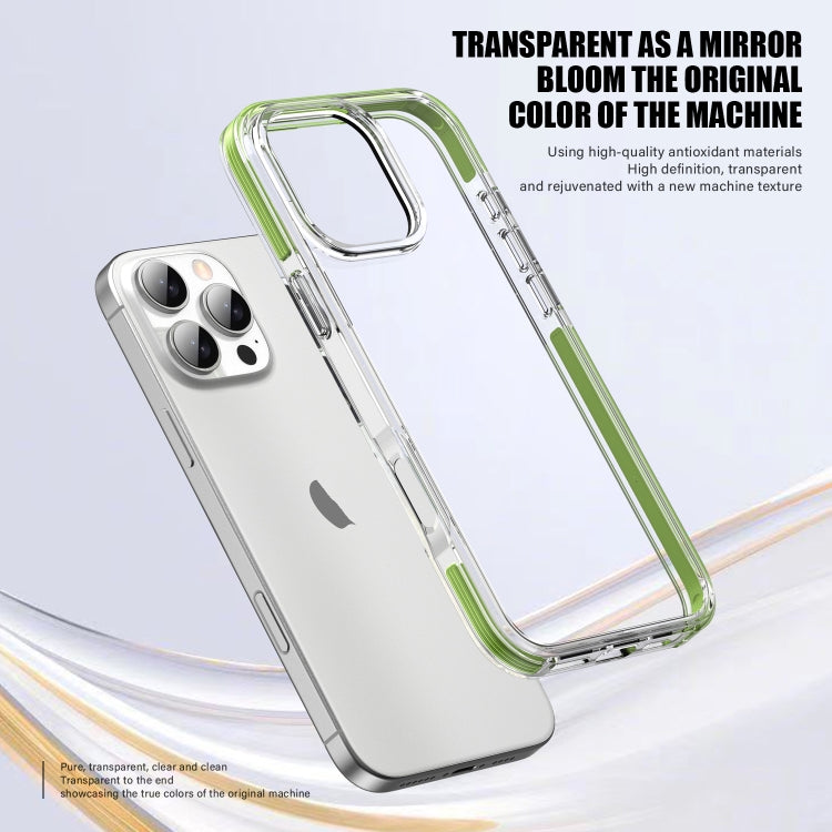 For iPhone 16 Pro TPE Airbag TPU+ PC Full Coverage Phone Case(White) - iPhone 16 Pro Cases by PMC TechLife | Online Shopping South Africa | PMC TechLife | Buy Now Pay Later Mobicred