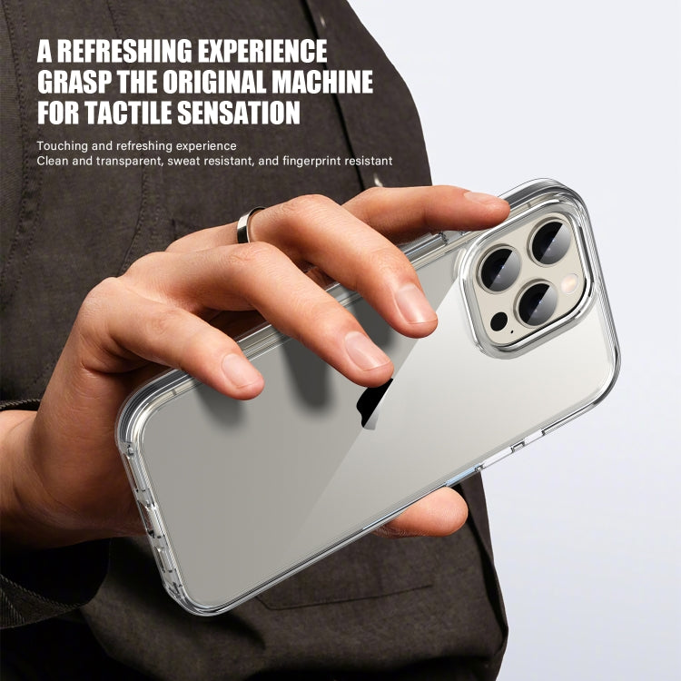 For iPhone 16 Plus TPE Airbag TPU+ PC Full Coverage Phone Case(Transparent) - iPhone 16 Plus Cases by PMC TechLife | Online Shopping South Africa | PMC TechLife | Buy Now Pay Later Mobicred