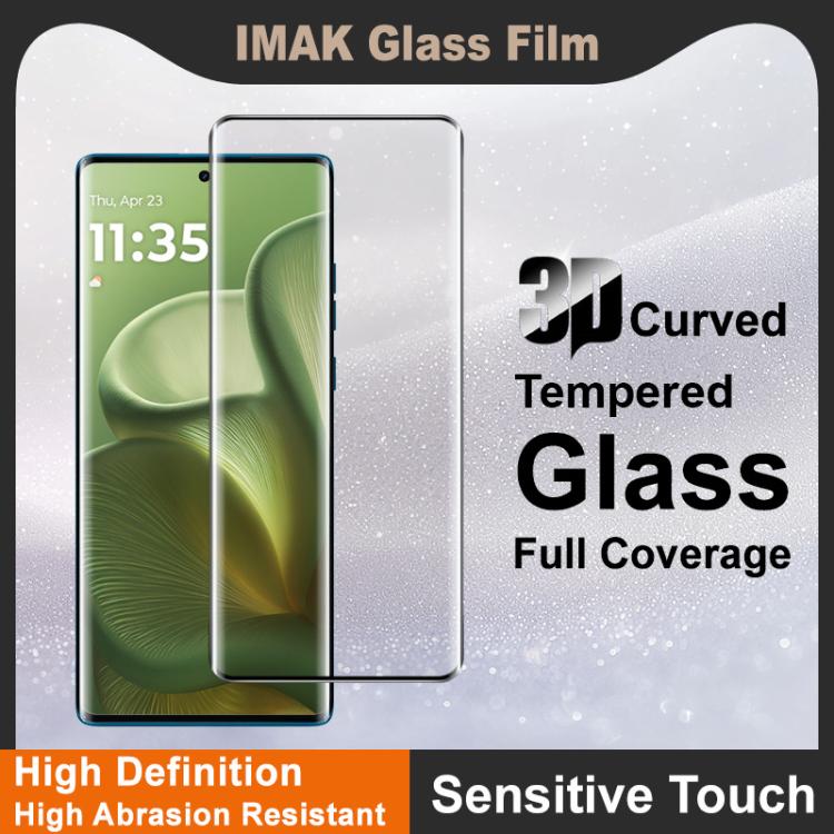 For Motorola Moto G96 5G imak 3D Curved Full Screen Tempered Glass Film - free shipping - PMC TechLife - Order now!