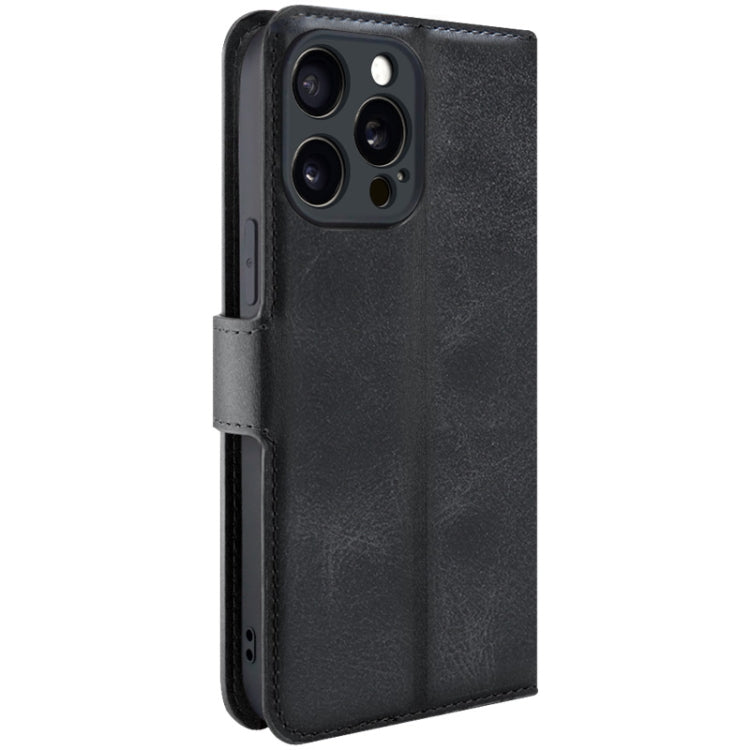 For iPhone 15 Pro Max IMAK Count Series Flip Leather Phone Case(Black) - free shipping - PMC Jewellery - Order now!